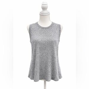 rag & bone Gray Sleeveless Knit Tank Open Back Size S